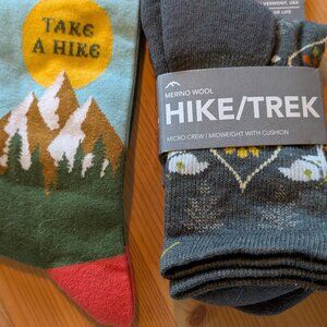 Hike & Wool Socks (2 pair)